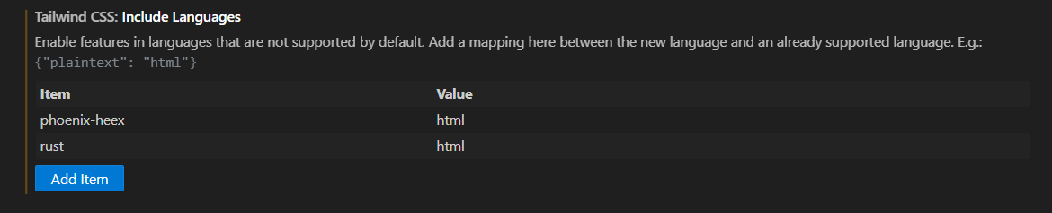 VS Code Settings