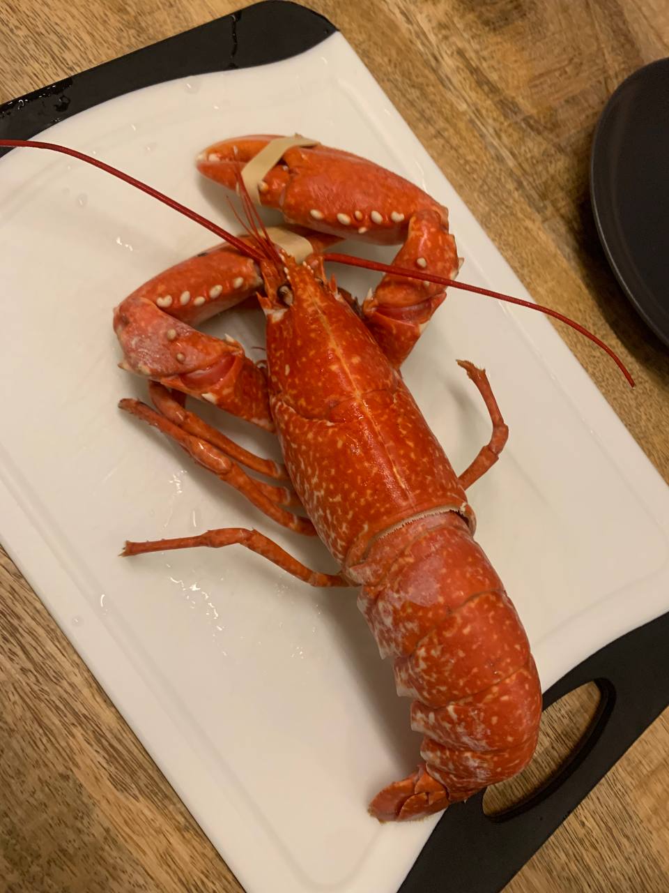 茹でされたロブスター